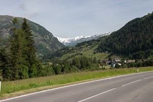 14-06-2024, Uitzicht op de toppen van de Grossglockner.