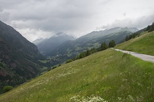 14-06-2024, Grauwe lucht richting Grossglockner, verder naar beneden is het beter.