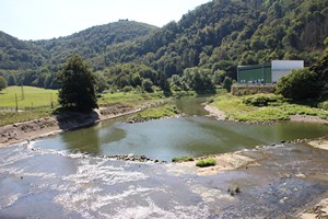 27-08-2024, Scherpe bocht in de Lahn bij Hollerich.