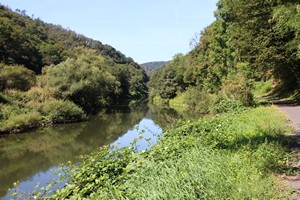 27-08-2024, Fietspad langs de Lahn.