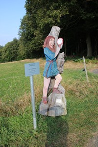 31-08-2024, Houtsnijwerk Till Eulenspiegel.