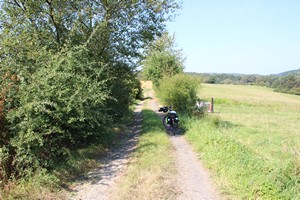 01-09-2024, Landweggetje om weer goed op de route te komen.
